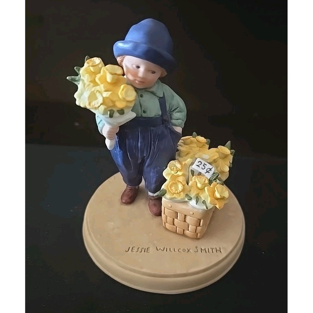 1986 Avon "Springtime" Figurine - Good Housekeeping - Jessie Willcox Smith Vintg